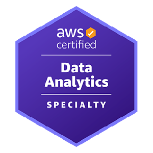 cat certification AWS Certified Data Analytics - Specialty